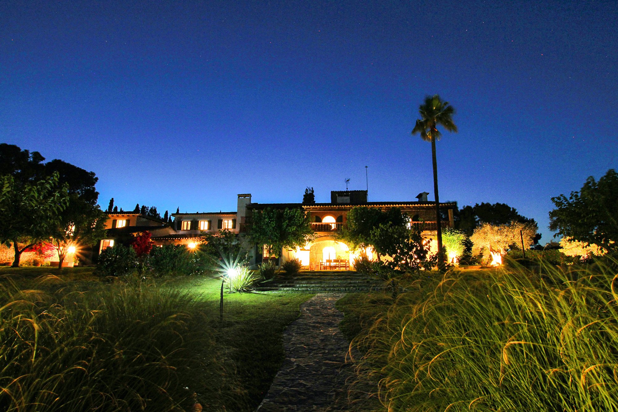 Night exterior